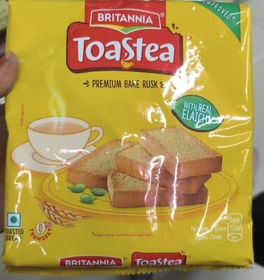 Britannia Toastea Premium Bake Rusk with Real Elaichi