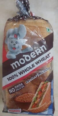 Modern 100% Whole Wheat Bread